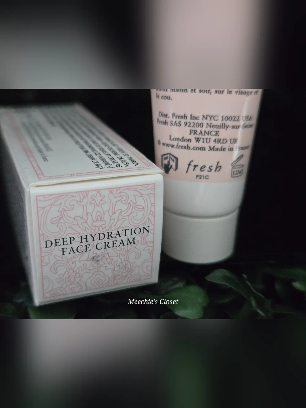 Fresh Rose Deep Hydration Face Cream New in Box x2 NIB